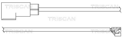 TRISCAN įspėjimo kontaktas, stabdžių trinkelių susidėvėjim 8115 16003