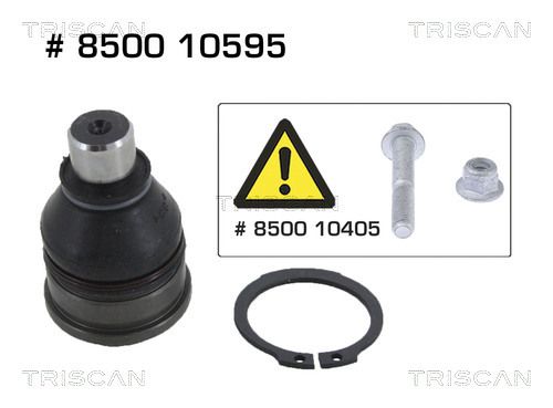 TRISCAN atramos/vairo trauklė 8500 10595