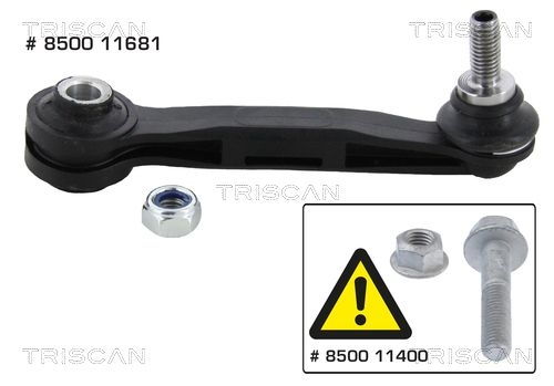 TRISCAN Тяга / стойка, стабилизатор 8500 11681