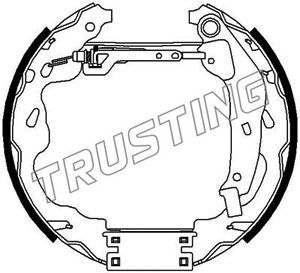 TRUSTING Комплект тормозных колодок 6275