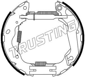 TRUSTING Комплект тормозных колодок 6346