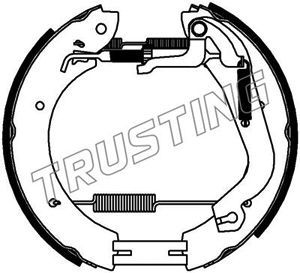 TRUSTING Комплект тормозных колодок 6444