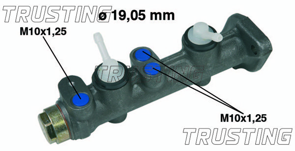 TRUSTING Главный тормозной цилиндр PF044