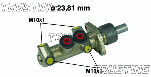 TRUSTING Главный тормозной цилиндр PF191