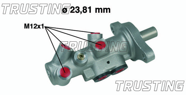 TRUSTING Главный тормозной цилиндр PF241