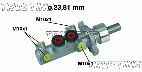 TRUSTING Главный тормозной цилиндр PF271