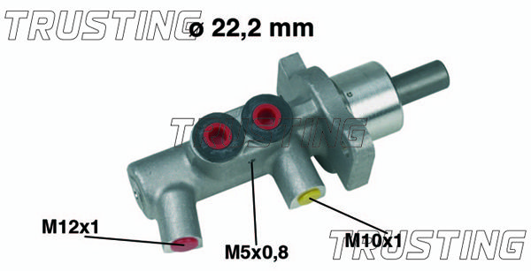 TRUSTING Главный тормозной цилиндр PF284