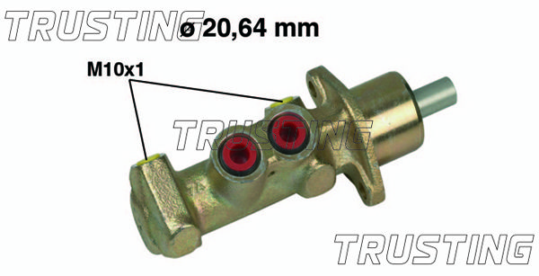 TRUSTING Главный тормозной цилиндр PF320