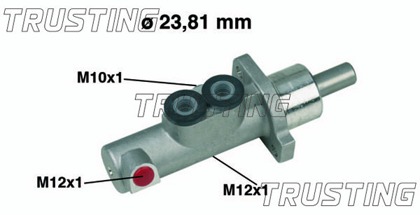 TRUSTING Главный тормозной цилиндр PF523