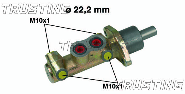 TRUSTING pagrindinis cilindras, stabdžiai PF525