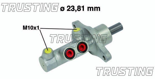 TRUSTING Главный тормозной цилиндр PF715