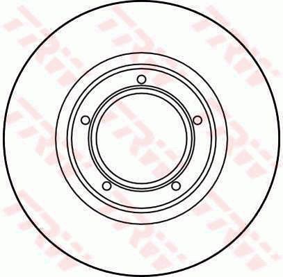 TRW Тормозной диск DF1667