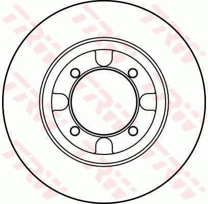 TRW Тормозной диск DF2026