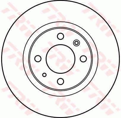 TRW Тормозной диск DF2577