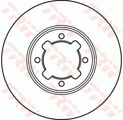 TRW Тормозной диск DF2618