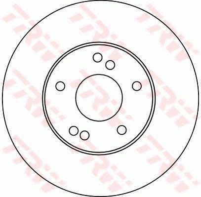 TRW Тормозной диск DF4090