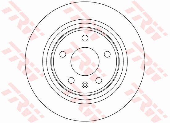 TRW Тормозной диск DF6370