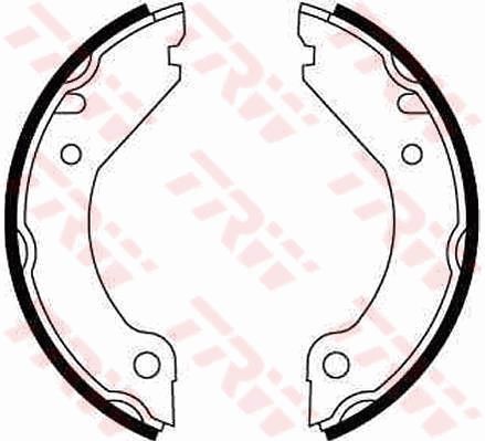 TRW Комплект тормозных колодок, стояночная тормозная с GS8204