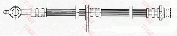 TRW Тормозной шланг PHD460