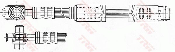 TRW stabdžių žarnelė PHD771