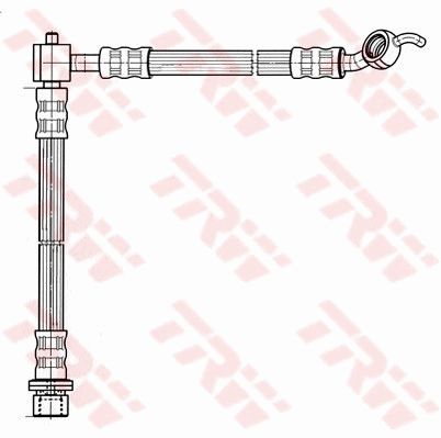 TRW Тормозной шланг PHD930