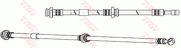 TRW Тормозной шланг PHD968