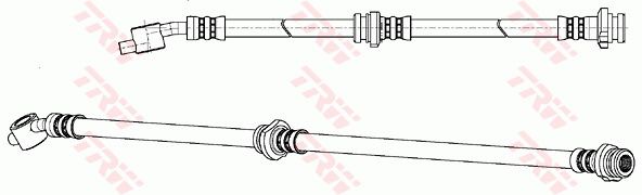 TRW Тормозной шланг PHD972