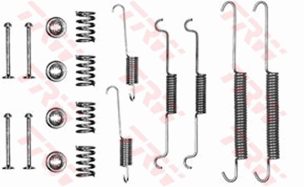 TRW priedų komplektas, stabdžių trinkelės SFK101