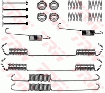 TRW priedų komplektas, stabdžių trinkelės SFK254