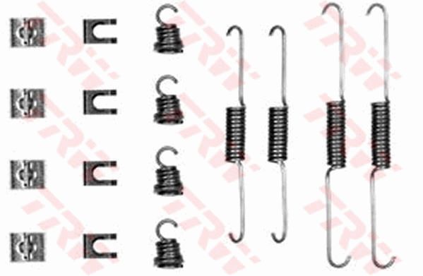 TRW priedų komplektas, stabdžių trinkelės SFK43