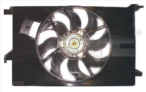 TYC ventiliatorius, radiatoriaus 825-1024