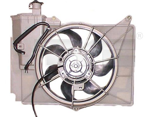 TYC Вентилятор, охлаждение двигателя 836-1007