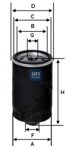 UFI Масляный фильтр 23.462.00