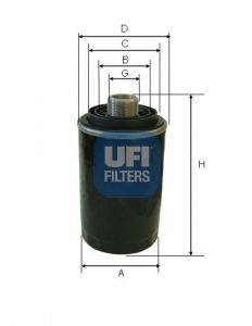 UFI Масляный фильтр 23.493.00