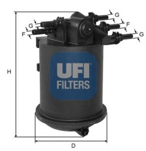 UFI kuro filtras 24.086.00