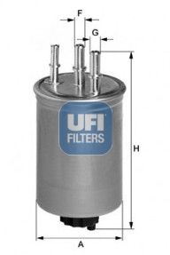 UFI kuro filtras 24.115.00