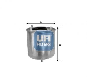UFI Топливный фильтр 24.127.00