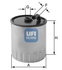 UFI Топливный фильтр 24.429.00