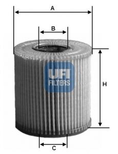 UFI alyvos filtras 25.002.00