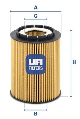 UFI alyvos filtras 25.010.00
