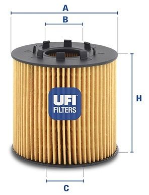 UFI alyvos filtras 25.033.00
