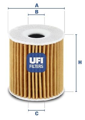 UFI alyvos filtras 25.035.00