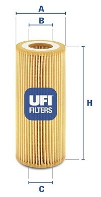 UFI alyvos filtras 25.048.00