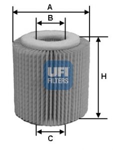UFI alyvos filtras 25.056.00
