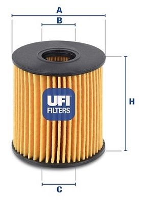UFI alyvos filtras 25.060.00
