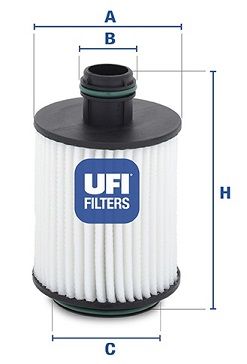 UFI alyvos filtras 25.093.00