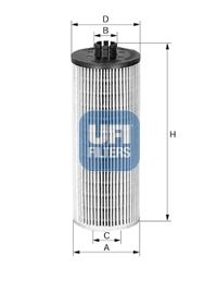 UFI alyvos filtras 25.144.00