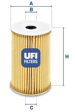 UFI alyvos filtras 25.151.00