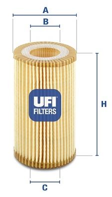 UFI alyvos filtras 25.159.00