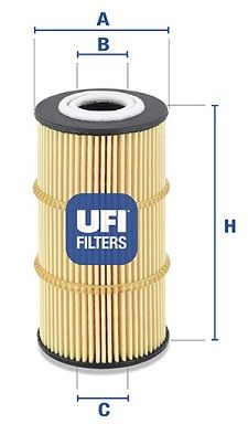 UFI alyvos filtras 25.170.00